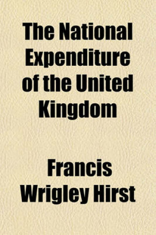 Cover of The National Expenditure of the United Kingdom