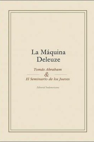 Cover of La Maquina Deleuze