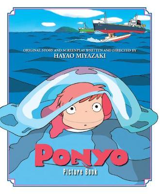 Book cover for Ponyo Picture Book