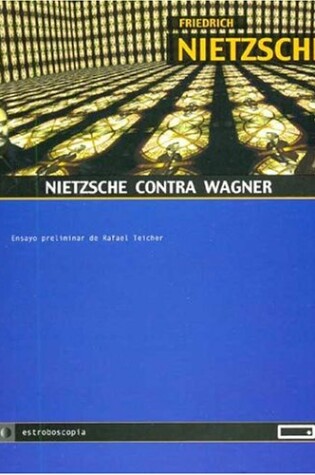 Cover of Nietzsche Contra Wagner