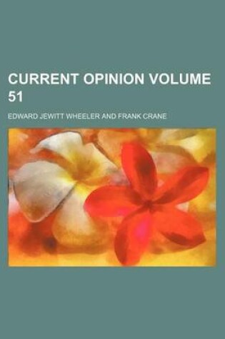 Cover of Current Opinion Volume 51