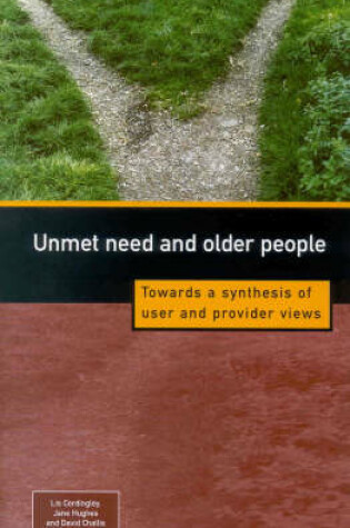 Cover of Unmet  Need and Older People
