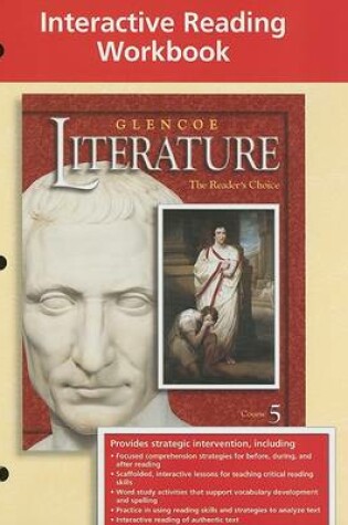 Cover of Glencoe Literature Interactive Reading Workbook Grade 10