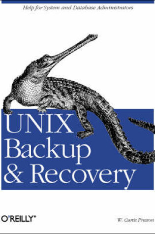 Cover of UNIX Backup and Recovery