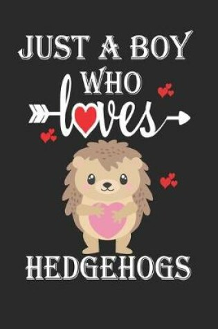 Cover of Just a Boy Who Loves Hedgehogs