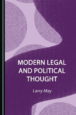 Cover of Modern Legal and Political Thought