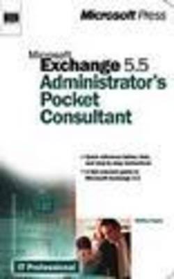 Book cover for Microsoft Exchange 5.5 Administrator's Pocket Consultant