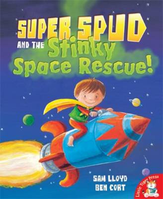 Book cover for Super Spud and the Stinky Space Rescue