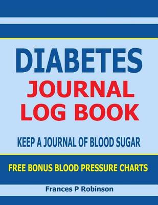 Book cover for Diabetes Journal Log Book