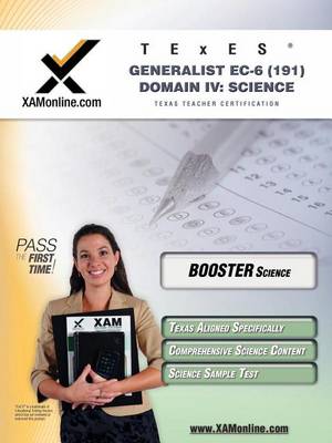 Book cover for TExES Generalist Ec-6 191 Science Boost Edition