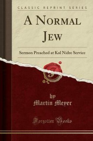 Cover of A Normal Jew