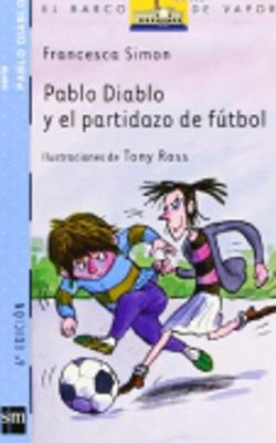 Book cover for Pablo Diablo y el partidazo de futbol