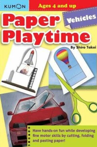 Cover of Paper Playtime: Vehicles