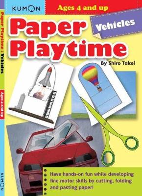 Book cover for Paper Playtime: Vehicles