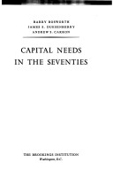 Book cover for Capital Need in the Seventies