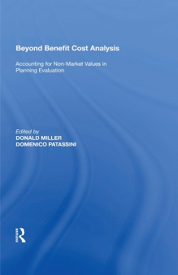 Book cover for Beyond Benefit Cost Analysis