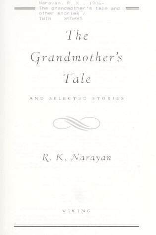 Cover of The Grandmother's Tale and Selected Stories
