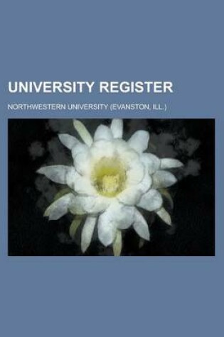 Cover of University Register