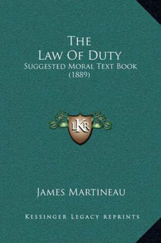 Cover of The Law of Duty