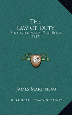 Book cover for The Law of Duty