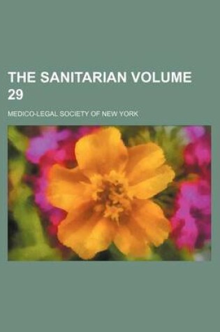 Cover of The Sanitarian Volume 29