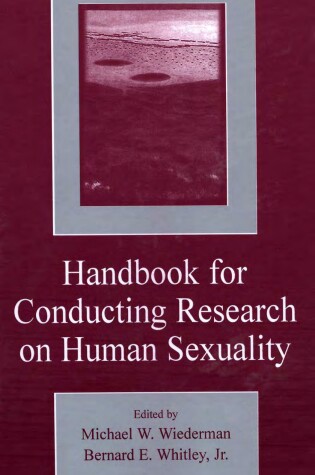 Cover of Handbook for Conducting Research on Human Sexuality