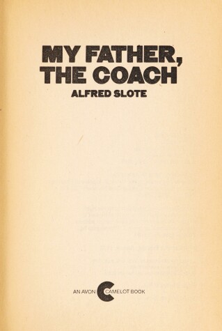 Book cover for My Father, the Coach