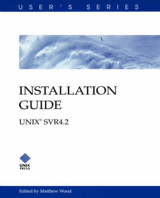 Book cover for Installation Guide, UNIX System V Release 4.2