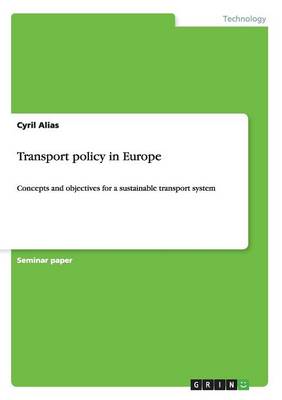 Book cover for Transport policy in Europe