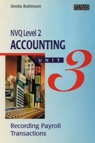 Cover of NVQ Level 2 Accounting Unit 3