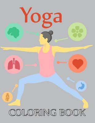 Book cover for Yoga Coloring Book