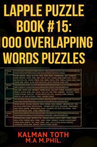 Cover of Lapple Puzzle Book #15