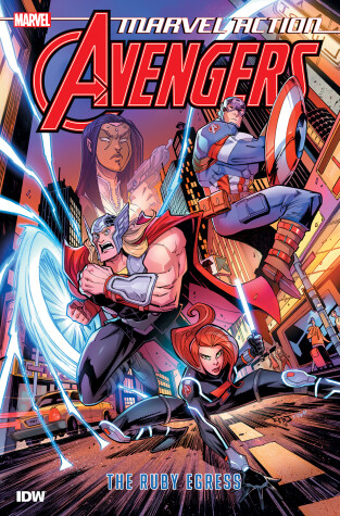 Book cover for Marvel Action: Avengers: The Ruby Egress (Book Two)