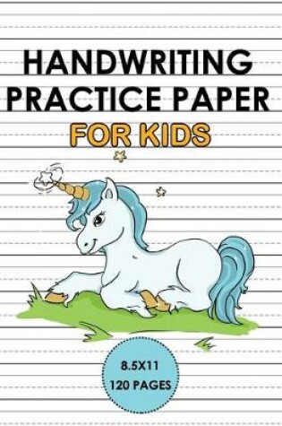 Cover of Handwriting Practice Paper For kids