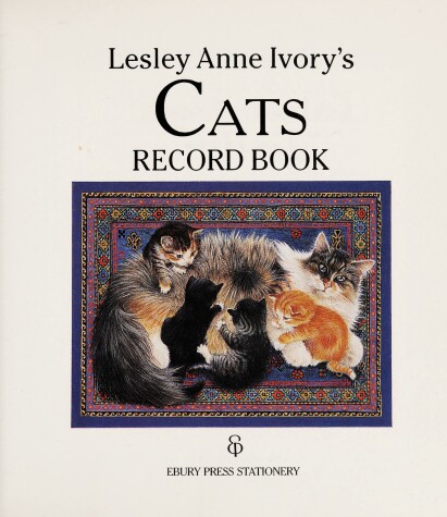 Book cover for Lesley Anne Ivory Cats Record Book