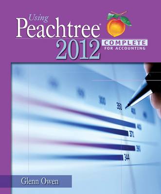 Book cover for Using Peachtree Complete 2011 for Accounting