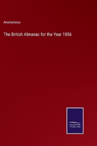 Cover of The British Almanac for the Year 1856