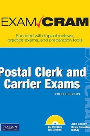 Cover of Postal Clerk and Carrier Exam Cram