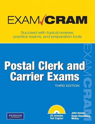 Cover of Postal Clerk and Carrier Exam Cram