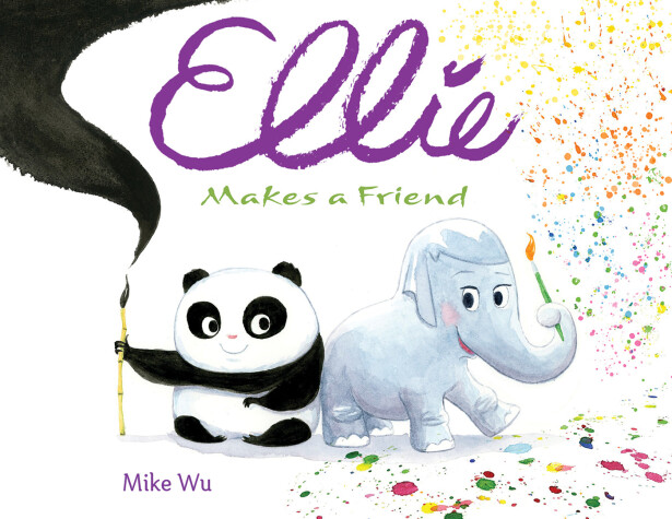 Book cover for Ellie Makes A Friend