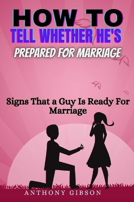 Book cover for How to tell whether he's prepared for marriage