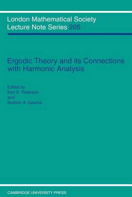 Book cover for Ergodic Theory and Harmonic Analysis