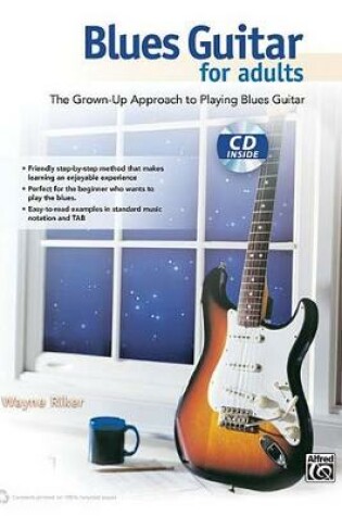 Cover of Blues Guitar for Adults