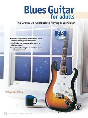 Book cover for Blues Guitar for Adults