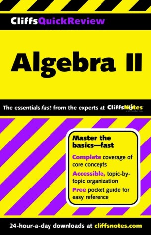 Book cover for CliffsQuickReview Algebra II