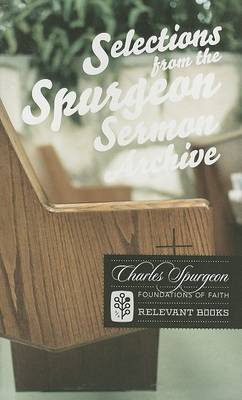 Book cover for Selections from the Spurgeon Sermon Archive