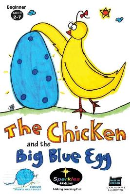 Book cover for The Chicken & The Big Blue Egg (edu)