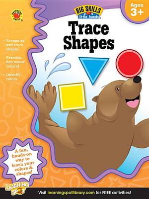 Book cover for Trace Shapes, Grades Preschool - K
