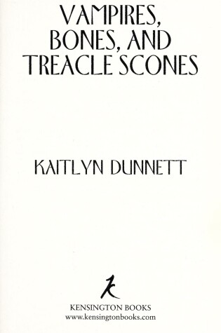 Cover of Vampires, Bones, and Treacle Scones