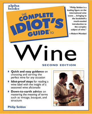 Book cover for Complete Idiot's Guide to Wine, Second Edition